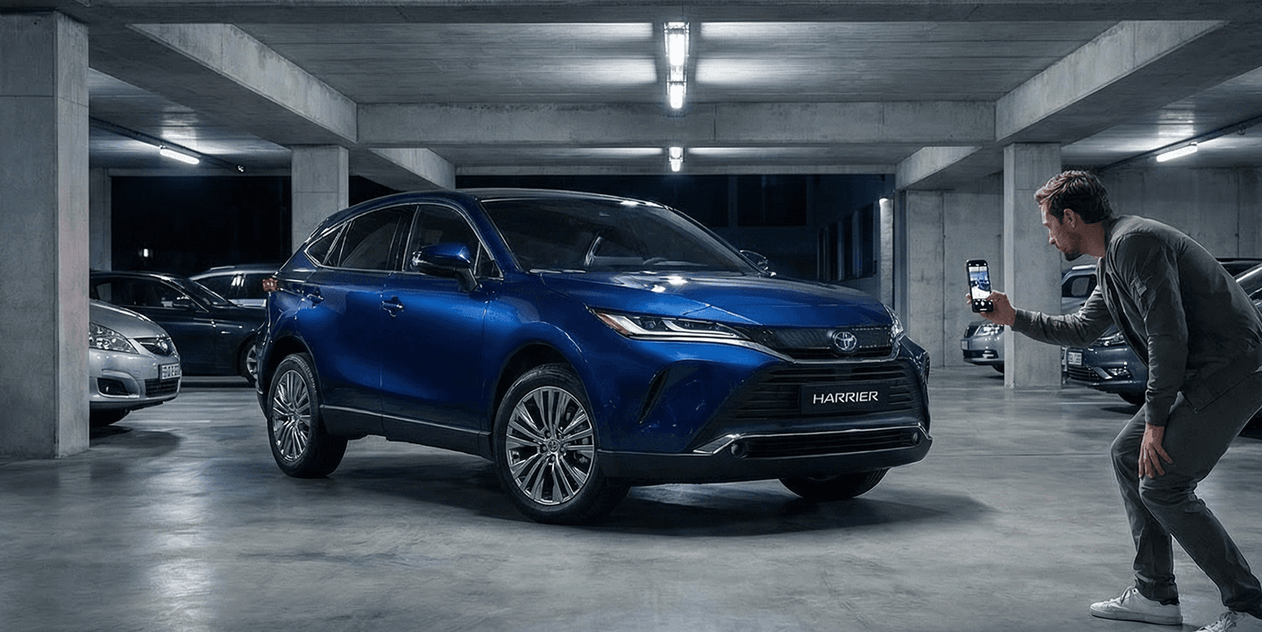 Синяя машина